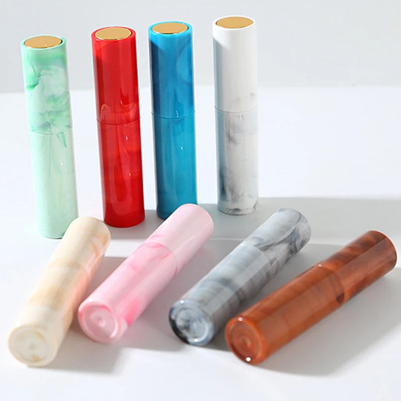 5 Pz 10 ML Bottiglia di Profumo Da Viaggio Atomizzatore Riutilizzabile Marmo Mini Spray Liquidi A Prova di Perdite Contenitore Vuoto Accessori Strumento