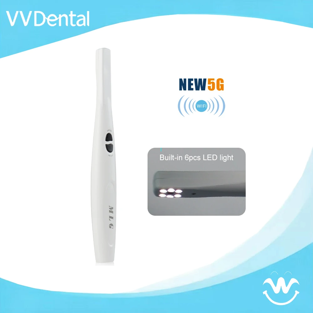 VVDental Dental Wireless Oral Viewer 6 LED Intra Oral Camera 13.0 Mega Pixel 1080p HD Dental Intraoral Camera
