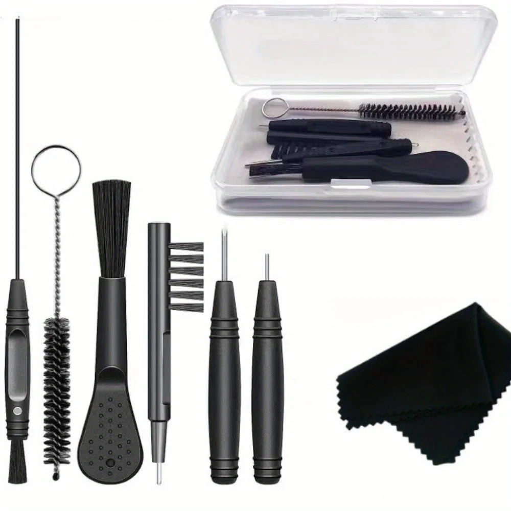 Sound Aid Cleaner Brush Hearing Aid Cleaning Kit - Comprehensive Tools Sound Aid Cleaner for Maintaining Cleanliness