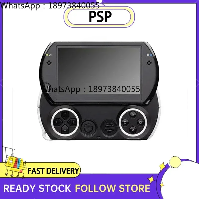 PSP GO Handheld Gaming Console Gamepad Handle 2022 new 100 original Black/white Original Used Game Console For PSP GO