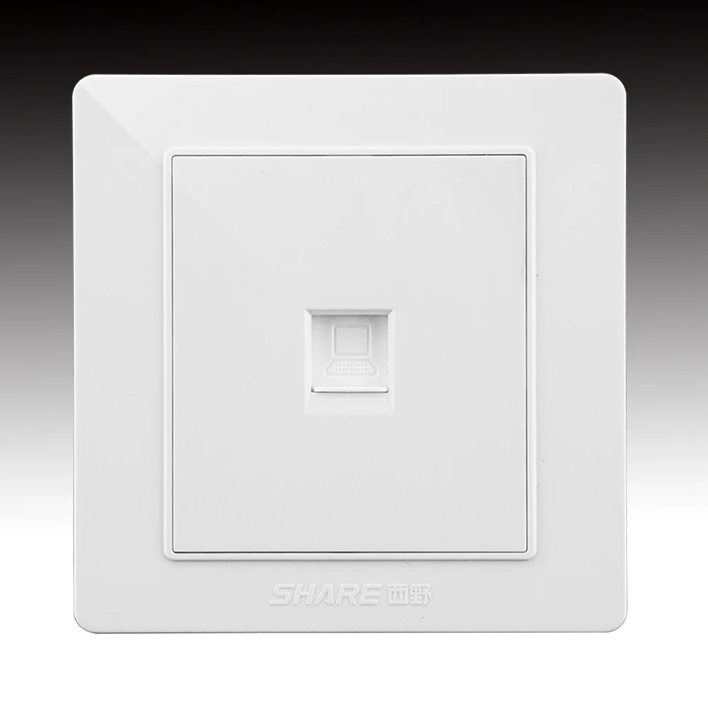 Common 250v power switch Main power switch Rj45 computer socket switch