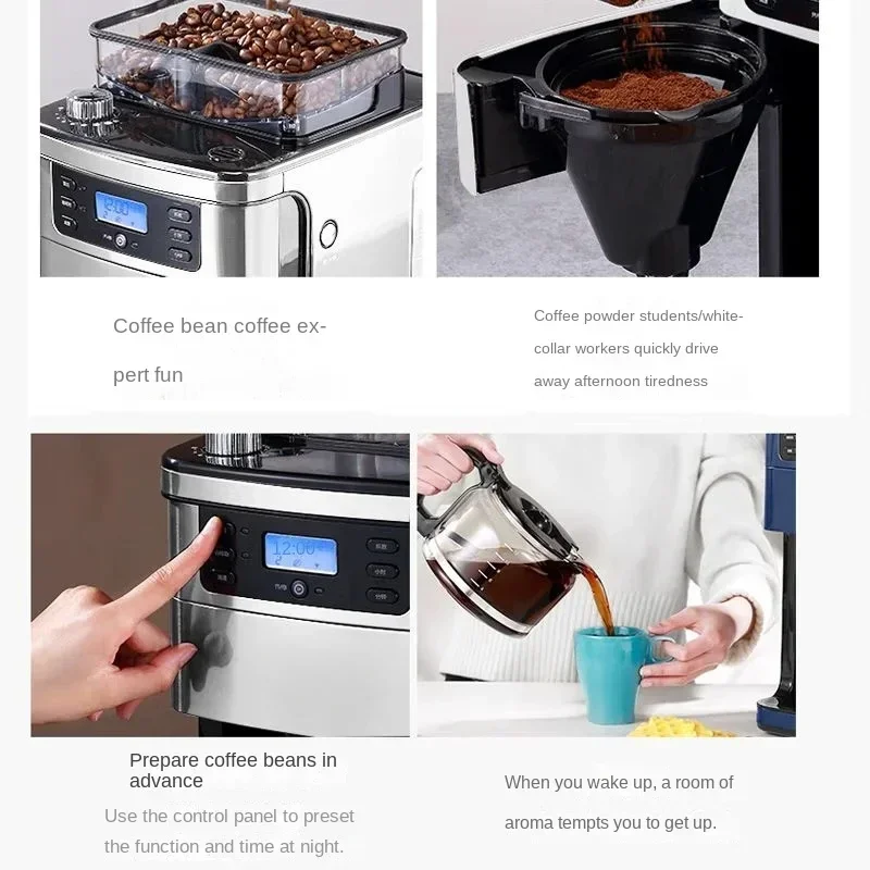 Fully automatic coffee machine Household coffee machine 20bar extraction concentration optional automatic grinding