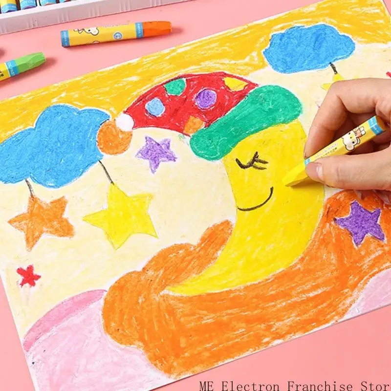 t5ea ล้างทำความสะอาดเด็กวัยหัดเดิน 12/18/24/36 สีที่ง่ายต่อการยึดเกาะหกเหลี่ยมสำหรับเด็ก