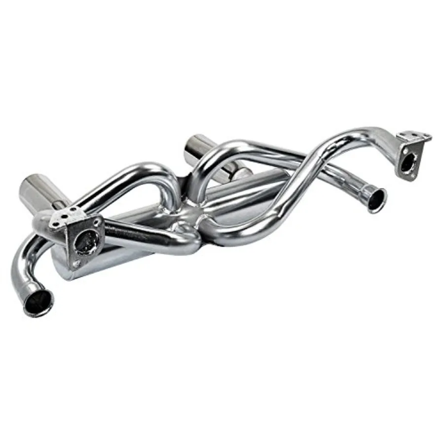 Sistema de escape de 2 puntas para un rendimiento mejorado y sonido de graves profundos en aplicaciones compactas de sedán y automóviles deportivos Motor mejorado E