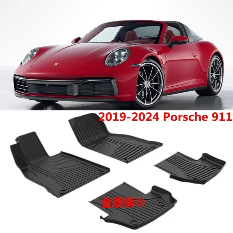 

Использование для Porsche 911 Carrera 2019-2024 автомобильный ковер AllWeather напольный коврик подходит для 911 Carrera водонепроницаемый напольный коврик 911 Carrera