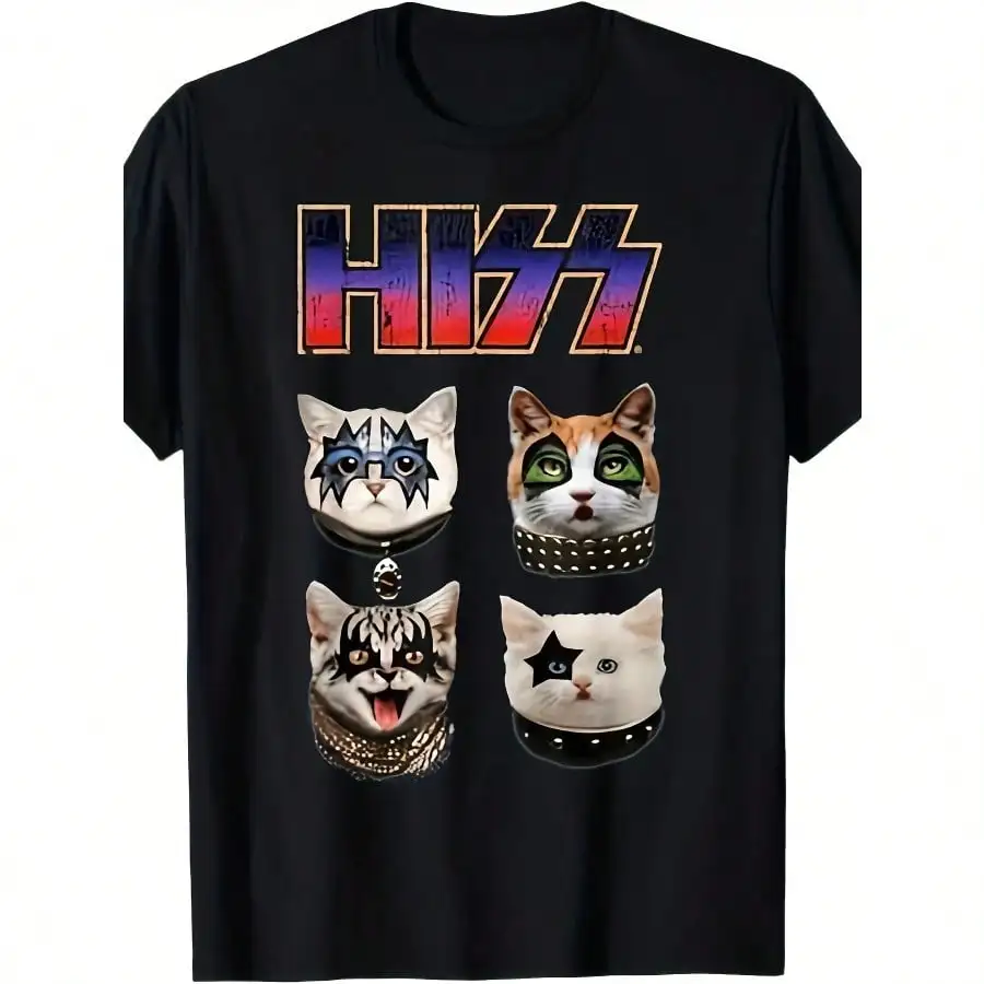 

Sizzling Cat Interesting Cat Kitten Cat Lover Sizzling T Shirt 100% Cotton 220g