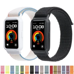 Nylon Loop For Huawei Band 9 8 7 Strap Smartwatch Replacement belt correa Breathable Sport bracelet for huawei band9 band8 7 9