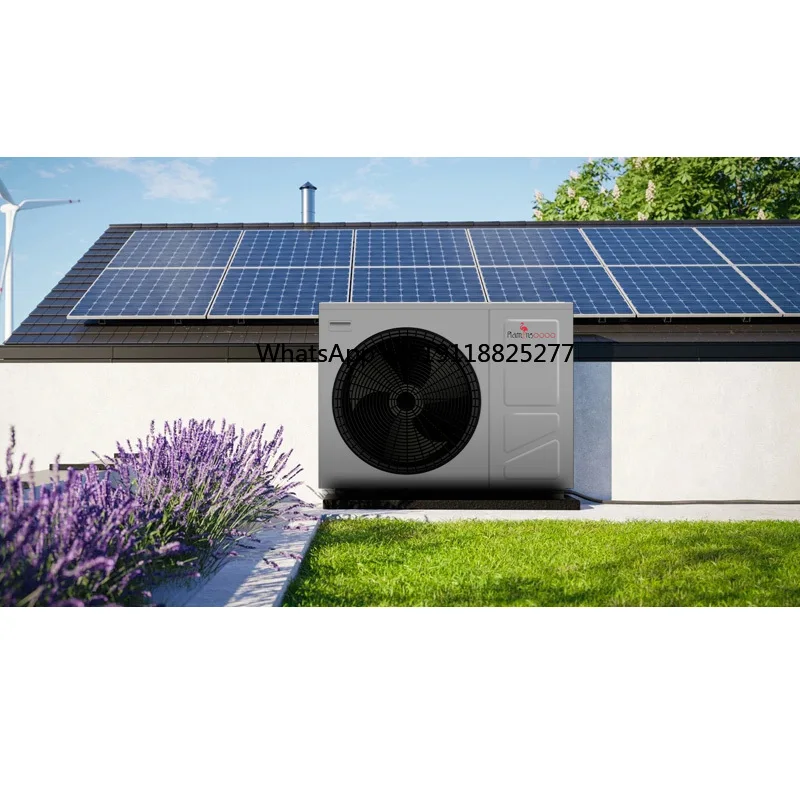 R32 Air to Water DC Inverter Potovoltaic heatpumps Solar Powered Air Source Heat Pump for House Heating Cooling