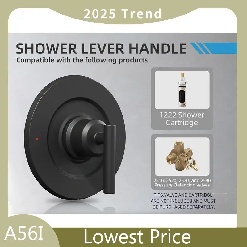 Moen 단일 레버 핸들 T2901BL 트림 키트 용 ABDD 교체, Moen Gibson Posi-Temp 샤워/욕조 압력 밸런스 밸브 용