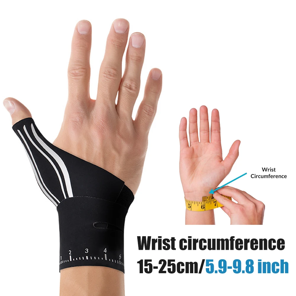 1Pcs Ultra Thin Wrist Thumb Brace Support, Thumb Spica Splint,Trigger Thumb Stabilizer for Men Women