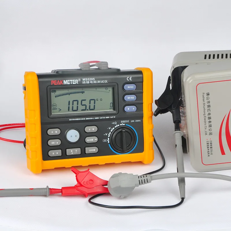 Huayi MS5203 Insulation Resistance Tester Factory Maintenance Electrician Property Power 1000V Digital Megohmmeter