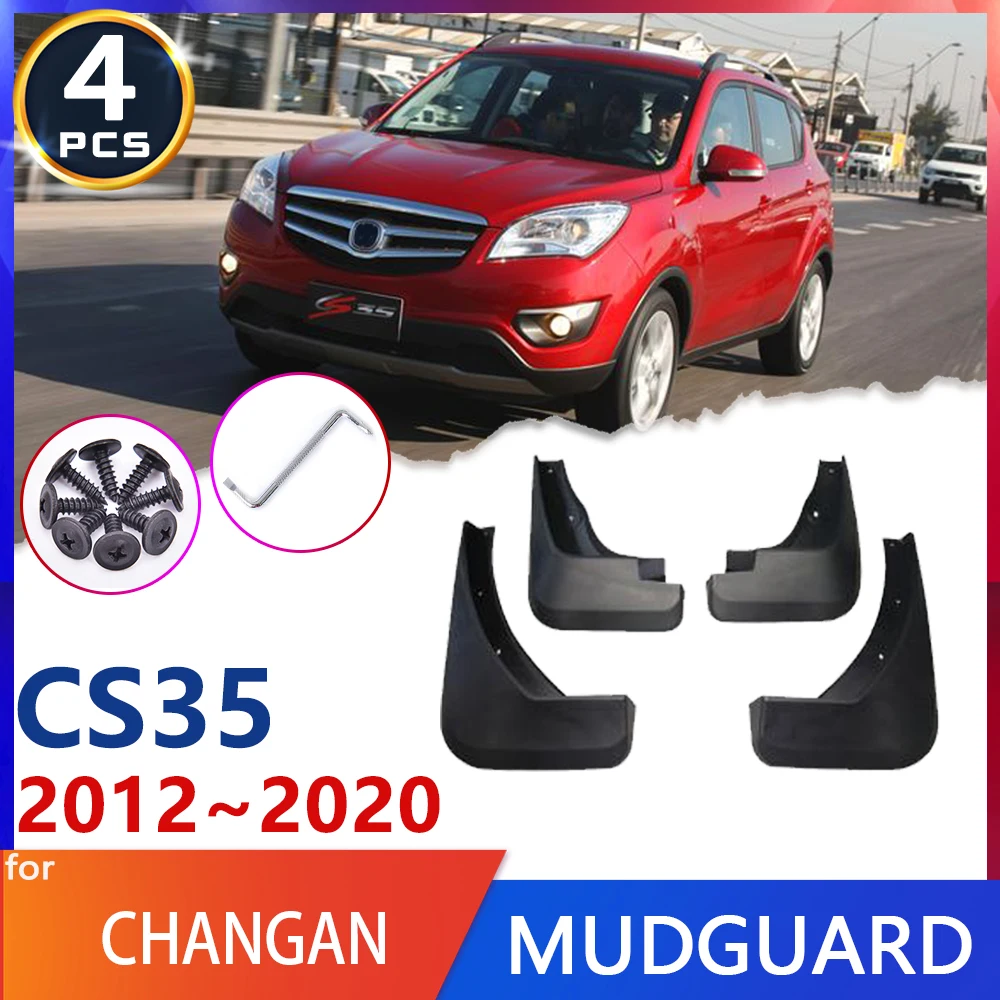 

For Changan CS35 2012~2020 Oshan COS5° Facelift pre-facelift Car Tire Fender Mud-Flap MudGuard Car Mudflaps Splash-Proof Guards