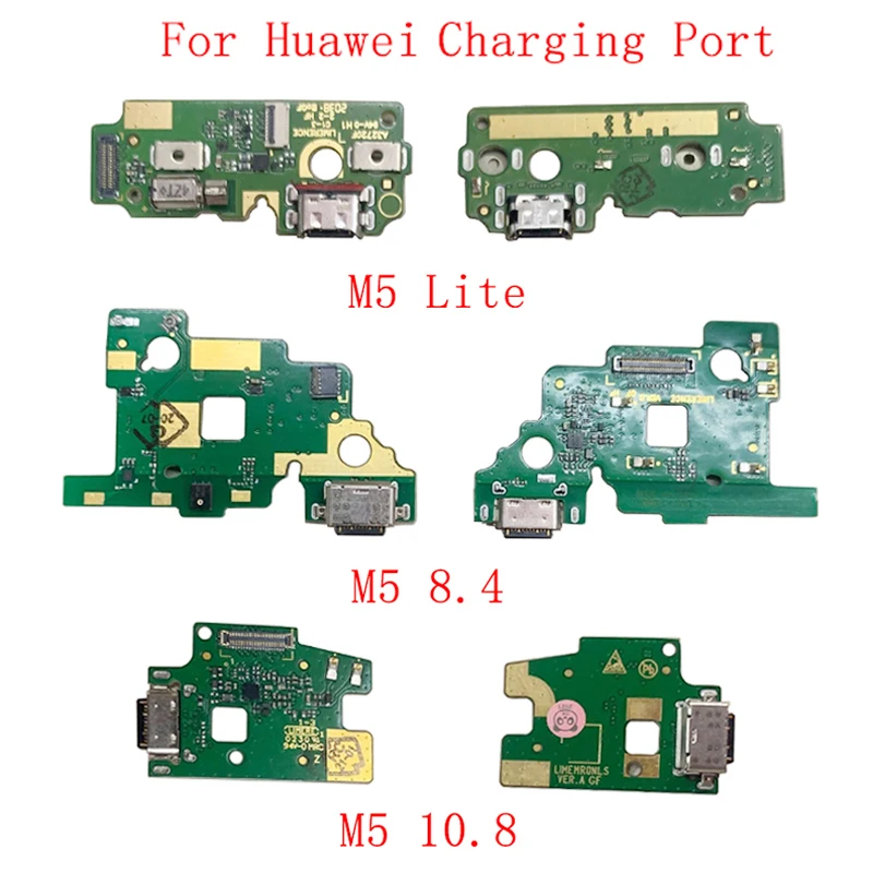 

USB Charging Port Connector Board Flex Cable For Huawei MediaPad M5 Lite 8.4 10.8 Repair Parts