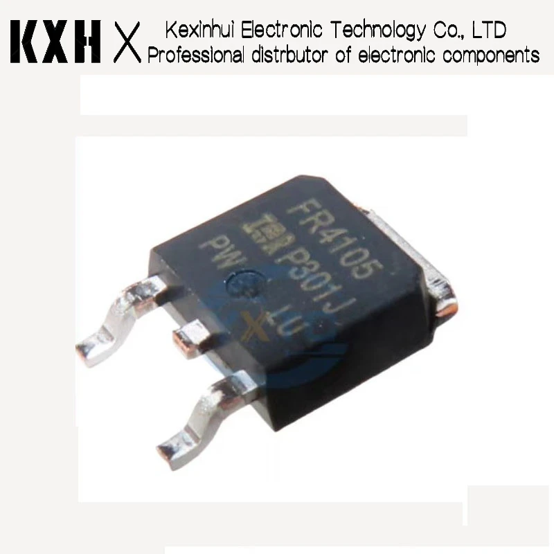 10 개/몫 새로운 IRFR4105TRPBF FR4105 MOS FET 27A 55V N 슬로건 TO252