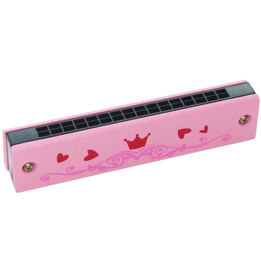 Kids Children Harmonica 16 Holes Attract Kids\\\\\\\' Attention Educational Musical Instrument Sound Toy High Quality