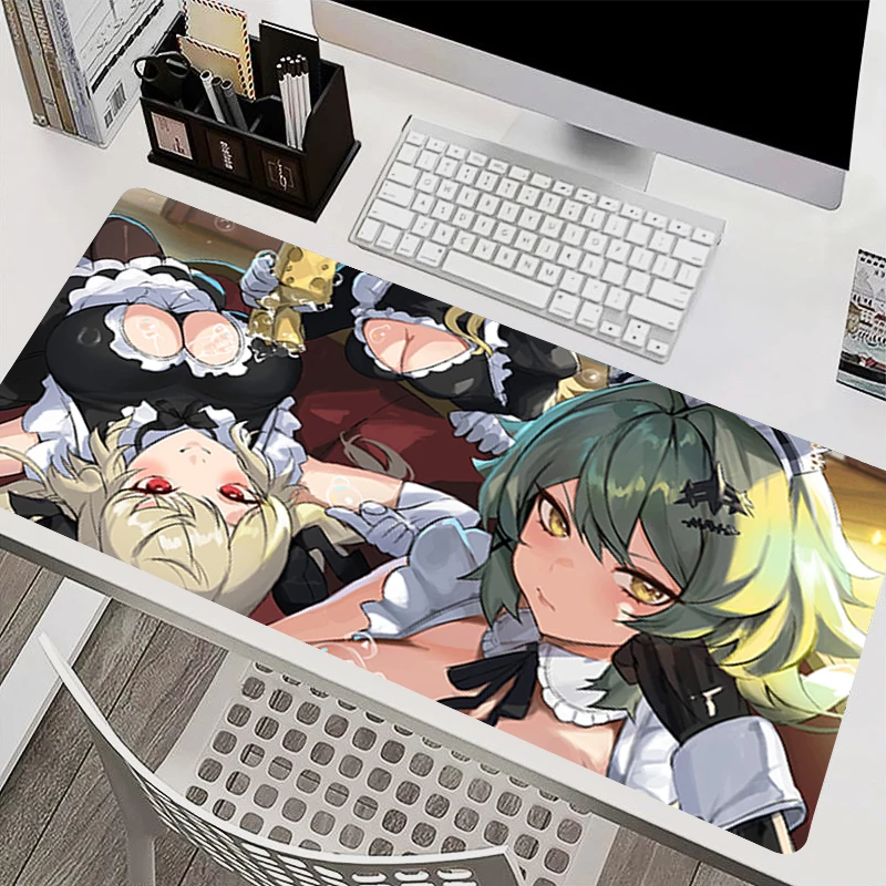 Mouse Pad Zenless Zone Zero Caesar King Game Extended Desk Mat kawaii Mousepad Keyboard Mat eSports Gamer Players Speed MouseMat - view 2