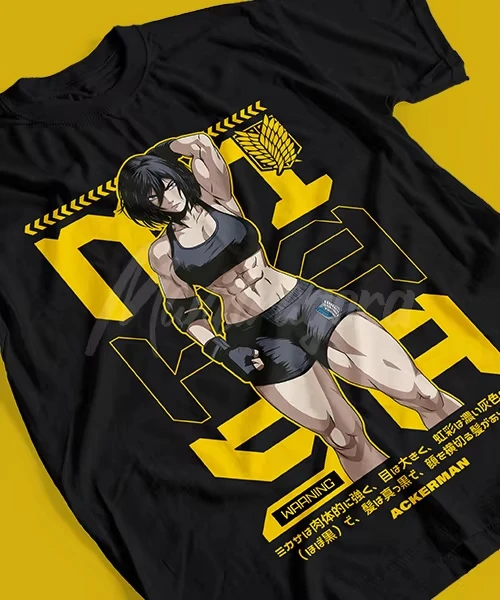 camiseta-estampada-anime-attack-on-titan-mikasa-ackerman-gym-camiseta-masculina-e-feminina-camiseta-esportiva-masculina-nova