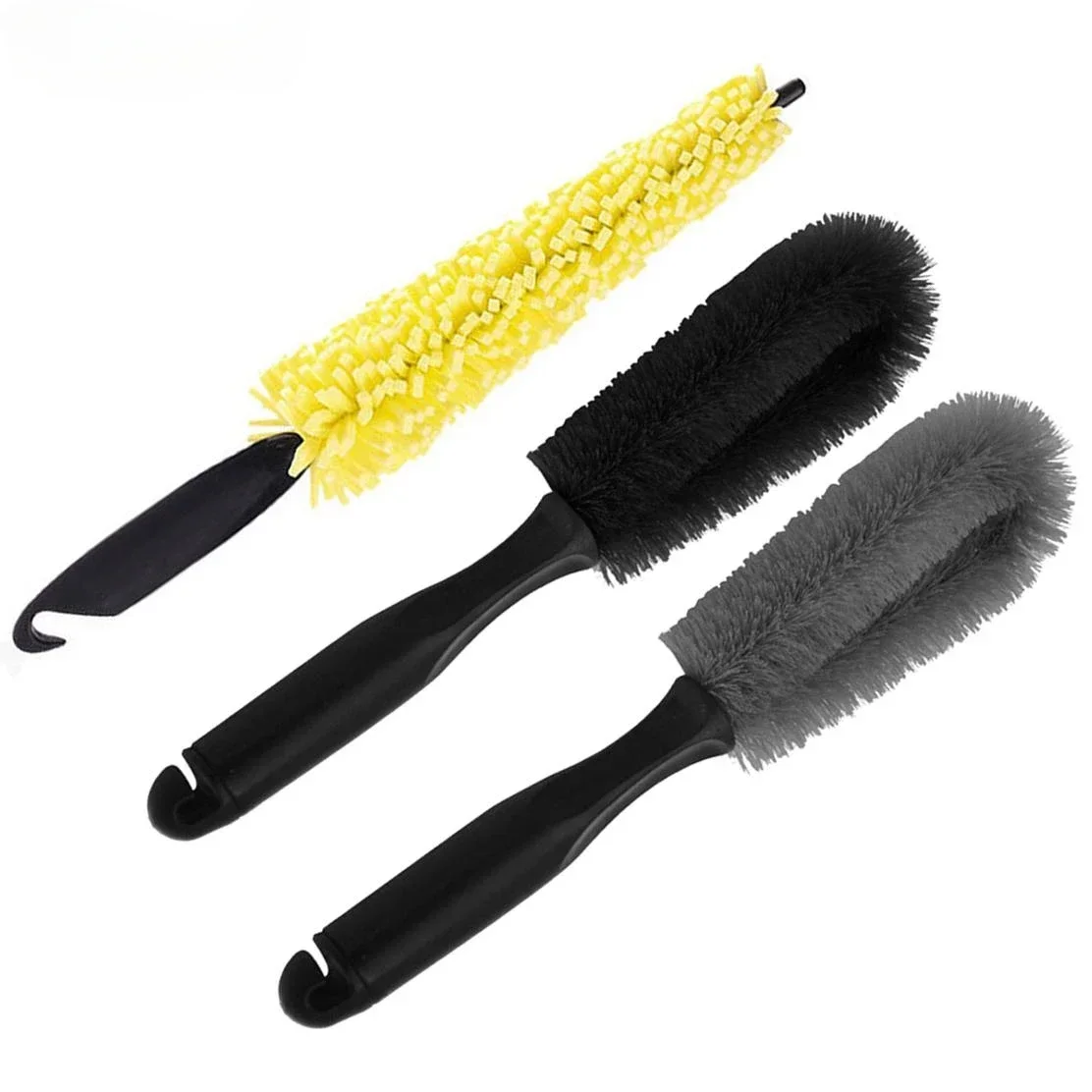 

Wheel Brush Tyre Cleaning Brush Tools Car Rim Scrubber Cleaner Duster Car Cleaning Tools Detailing Brush Car Wash