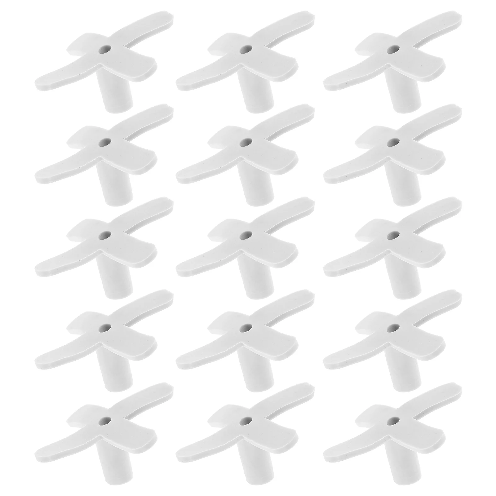 

15pcs Sewing Machine Thread Spool Holder Universal Cone Stand For Embroidery Serger Quilting Bobbin Clips Clamp With Cross