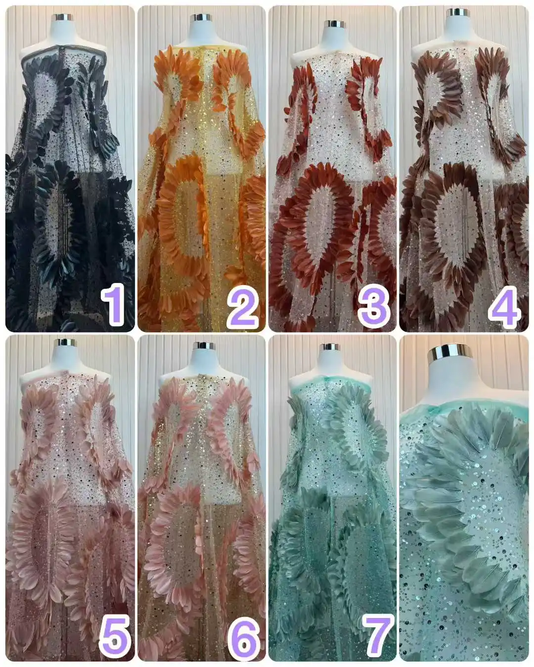 2025 г., Африканское Нигерийское высококачественное 3D кружево с бисером и блестками, французское тюлевое кружевное платье, нигерийское платье, 5 ярдов для свадебной вечеринки, женское