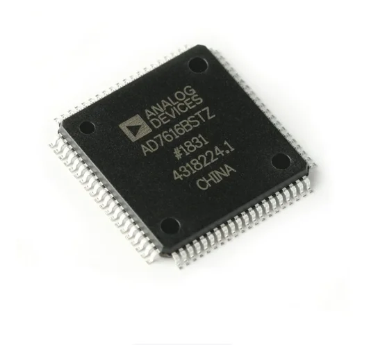 Original AD7616BSTZ-RL LQFP-80 High Speed 16-bit Multi-channel Synchronous Sampling Converter
