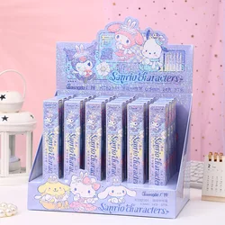 24pcs genuine Sanrio laser blind box penna neutra ad alta estetica ST head signature pen cancelleria per studenti nera ad asciugatura rapida