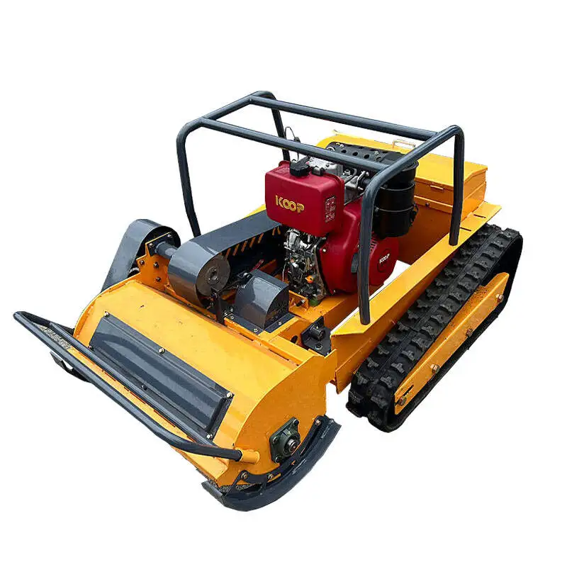Free Delivery Remote Controlled Lawn Mower for Agricultural Landscaping Slope Cleaning and Low Prices Factory Direct Sales
