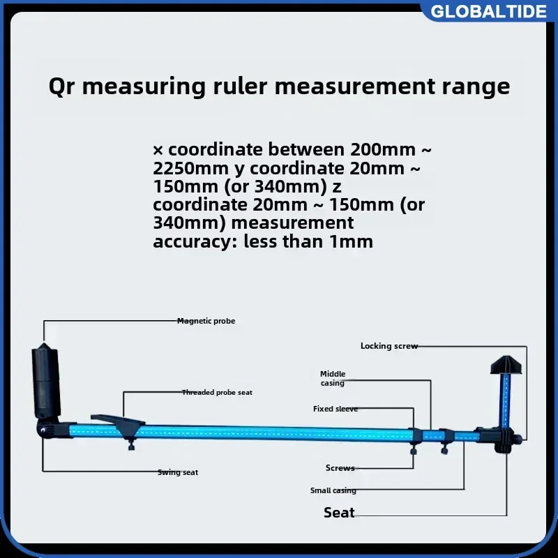 Durable 2D Auto Body Measuring System Repair Frame Machine Auto Chassis Tram Gauge Car Body Collision Measuring System Measurin