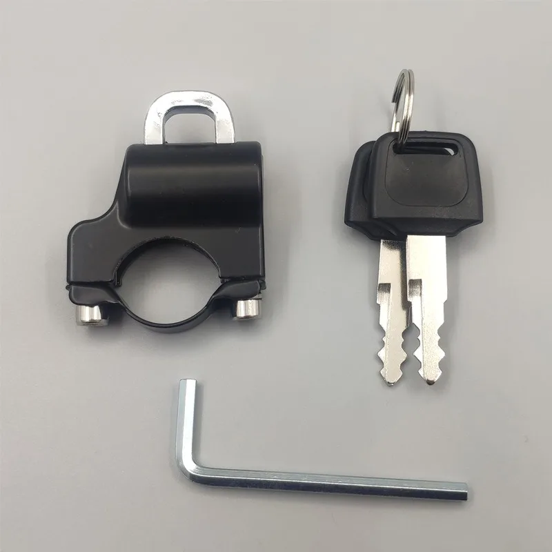 Electric Vehicle Helmet Lock, Anti-theft Fixation, Multifunctional Lock, Battery Car, Motorcycle, Bicycle Safety Helmet Lock