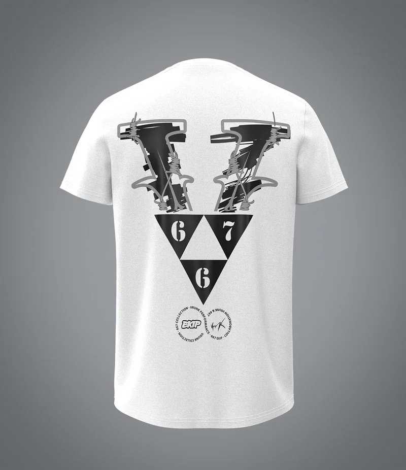 VRK Summer Men Woemn Loose Cotton Breathable Short Sleeve Crew Neck T-Shirt 2026 New Hot Sale Vrunk 667 3D Printed Top