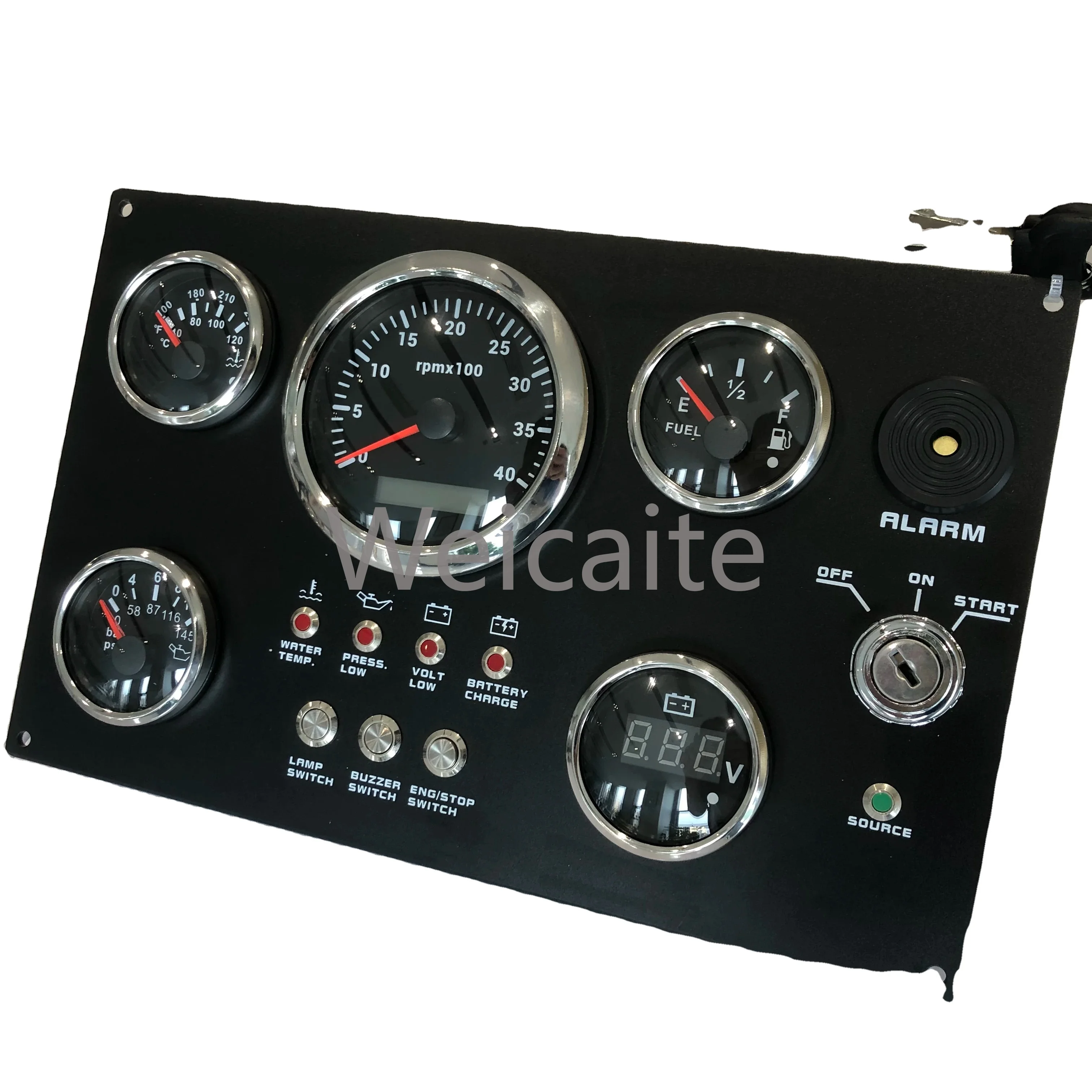 

12/24V Marine Instrument Panel 12/24V Marine Instrument Panel