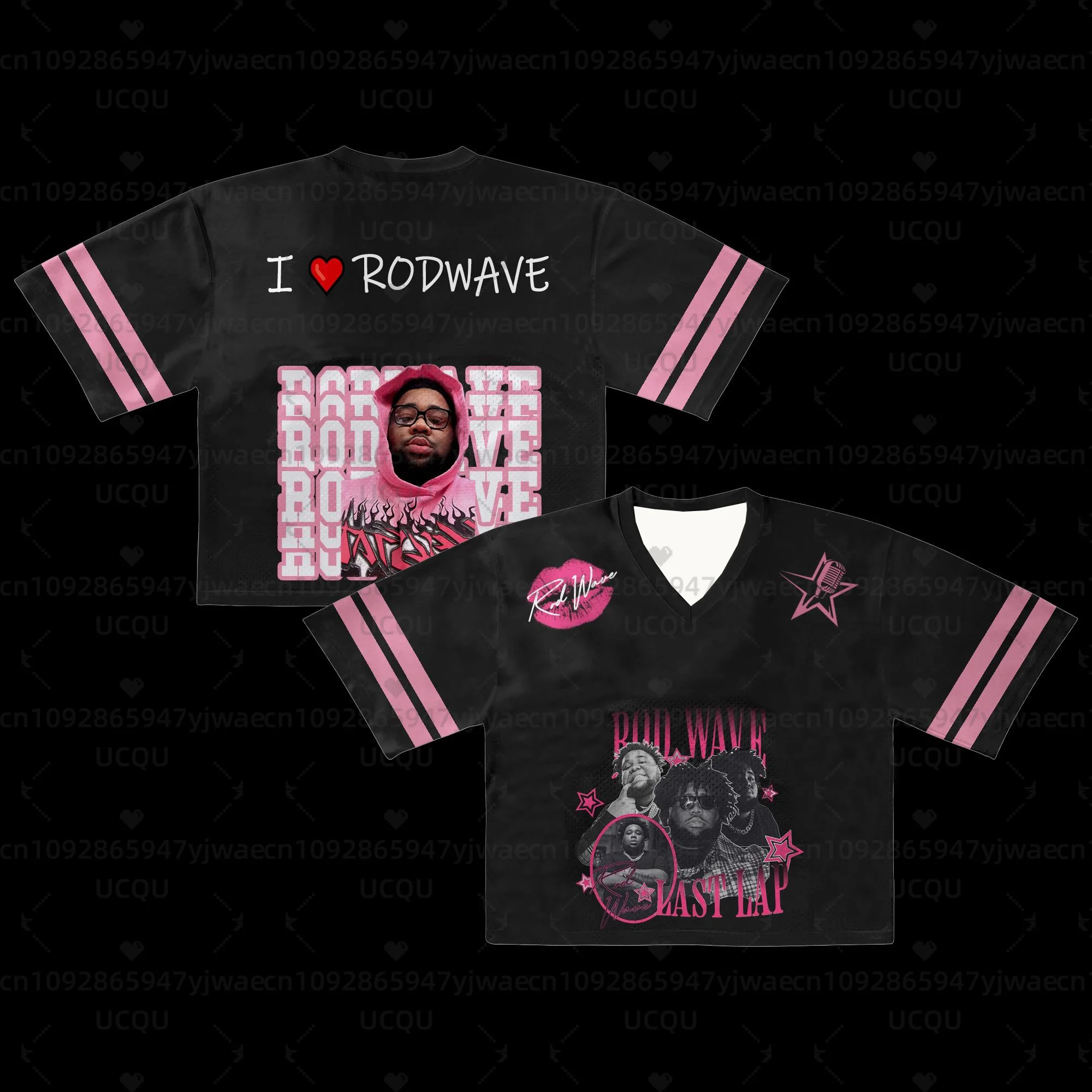 

The Redemption Experience Tour 2025 Jersey Hip Hop Music Star for Women Girls Men's Short Sleeve V-neck T-shirt Top