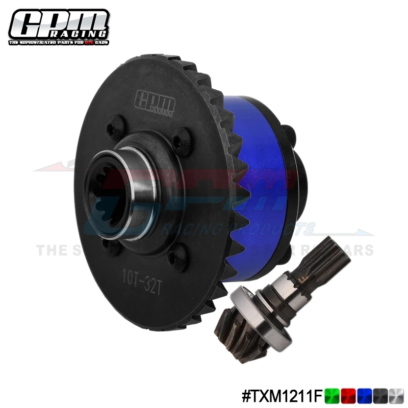 GPM Carbon Steel +7075Alu Front Complete Differential For TRAXXAS X-Maxx XRT