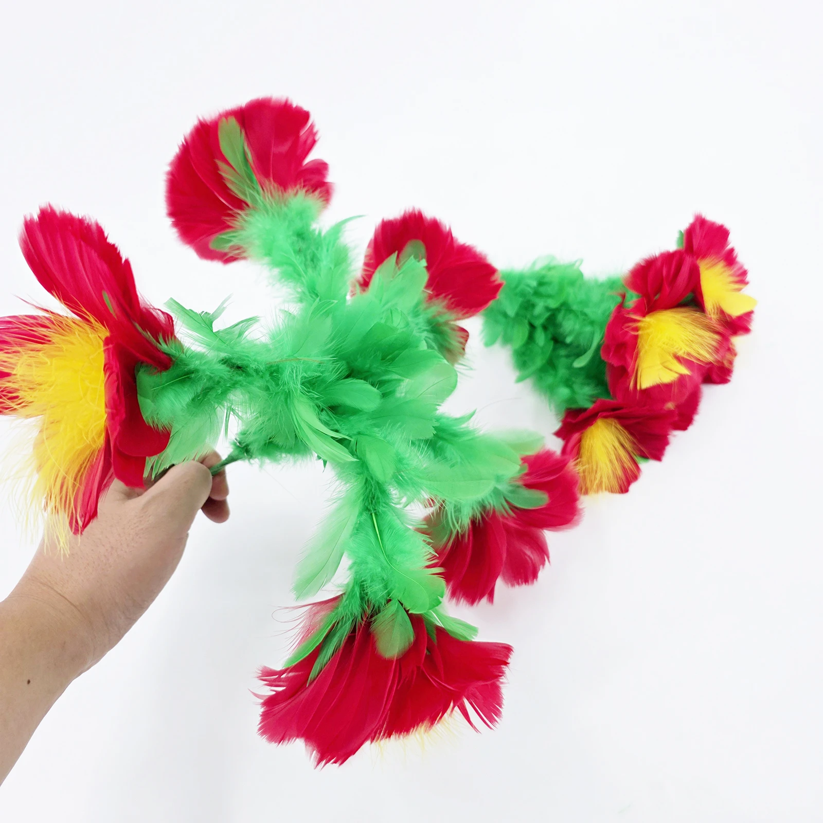 Nodding Feather Flowers الخدع السحرية - 5 زهور الرقص المتحركة التفاعلية للمرحلة عن قرب أداء التحكم عن بعد الدعامة