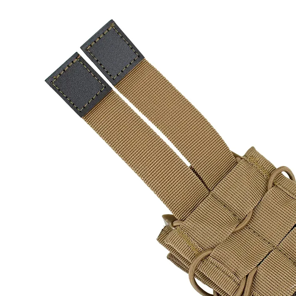 5.56/7.62 Double Magazine Pouch Tactical AK AR M4 AR15 Mag Pouch Rifle Molle Mag Holster Pouch per caccia softair