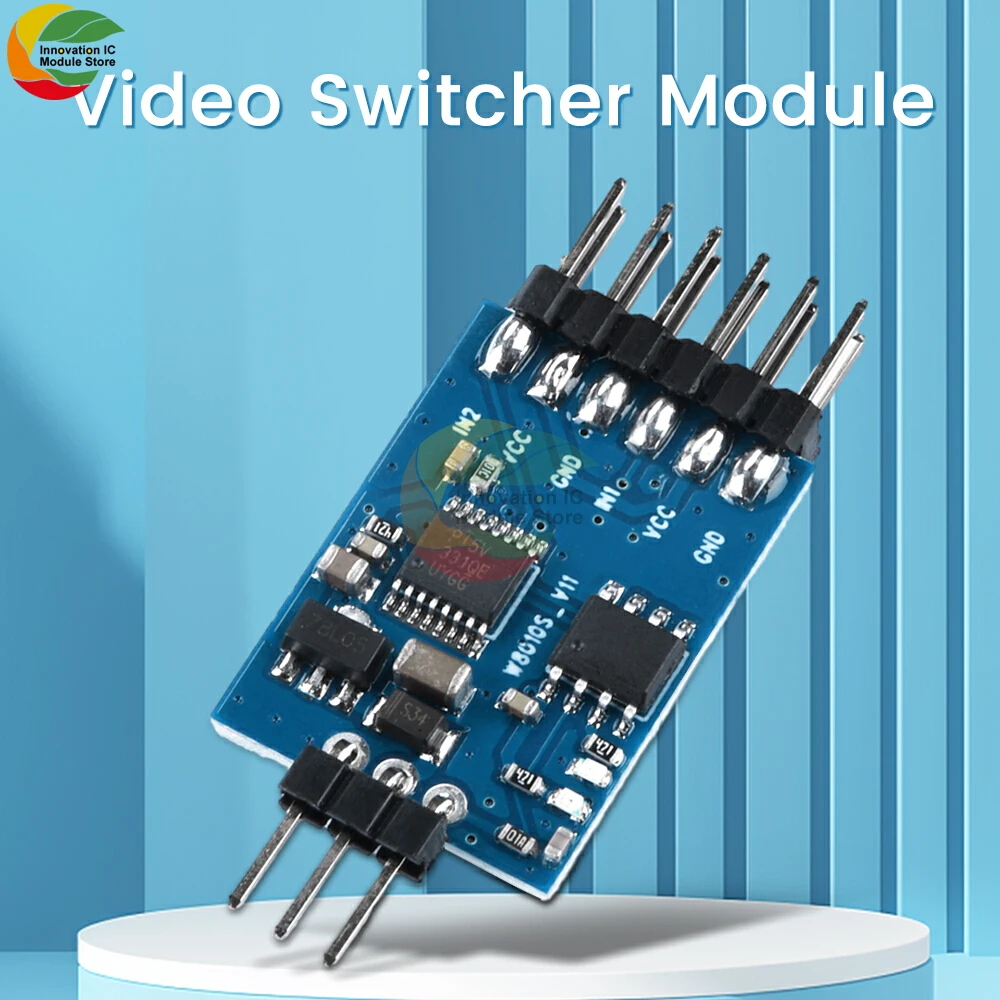 

3-channel Video Switcher Module Video Switching Device For Multi Rotor Unmanned Aerial Vehicle 5.8g FPV Transmitter Camera