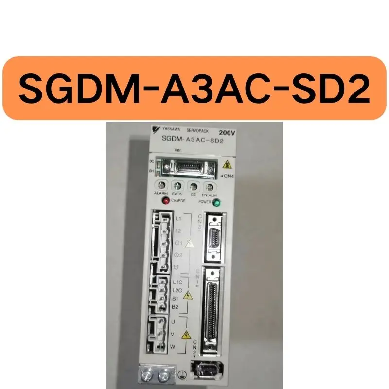 

The second-hand SGDM-A3AC-SD2 servo driver has been tested OK and its function is intact