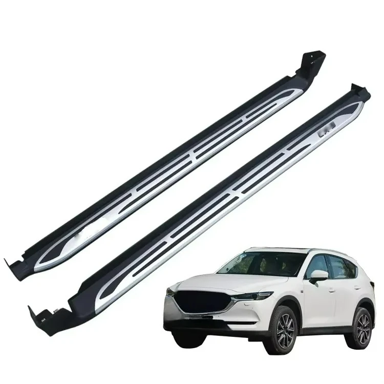 Car Side Step Nerf Bars Running Boards for Accesorios Mazda CX5 CX 5 2017 2018 2019 2023