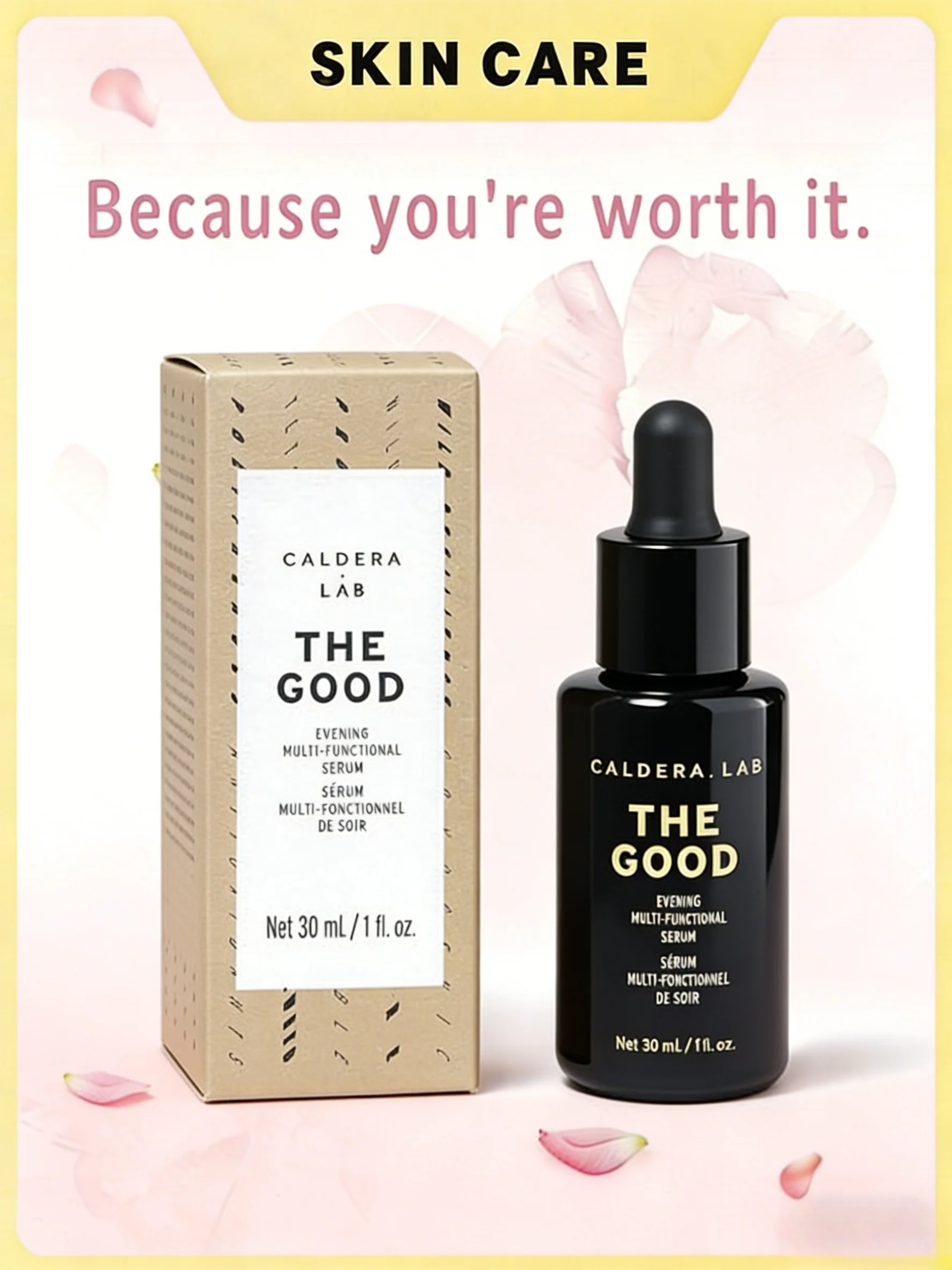 Caldera Lab Men's Organic Moisturizing Face Serum