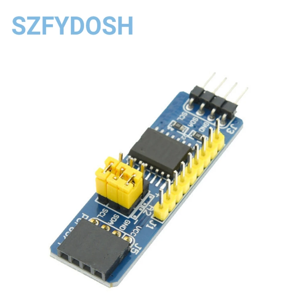 PCF8574blue board PCF8574T PCF8574 module I/O bus expander evaluation I2C development template 8bit io mcu interface for arduino