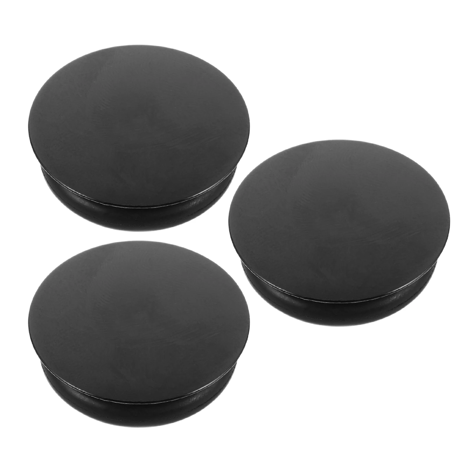 

3 Pcs Bicycle Accessories Bike Crankset Dust Cover Aluminum Alloy Center Cap Crankshaft