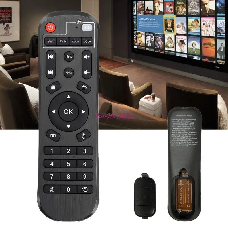 Replacement Remote Control for H96, Mini for Smart Android Box Media Play 83CF