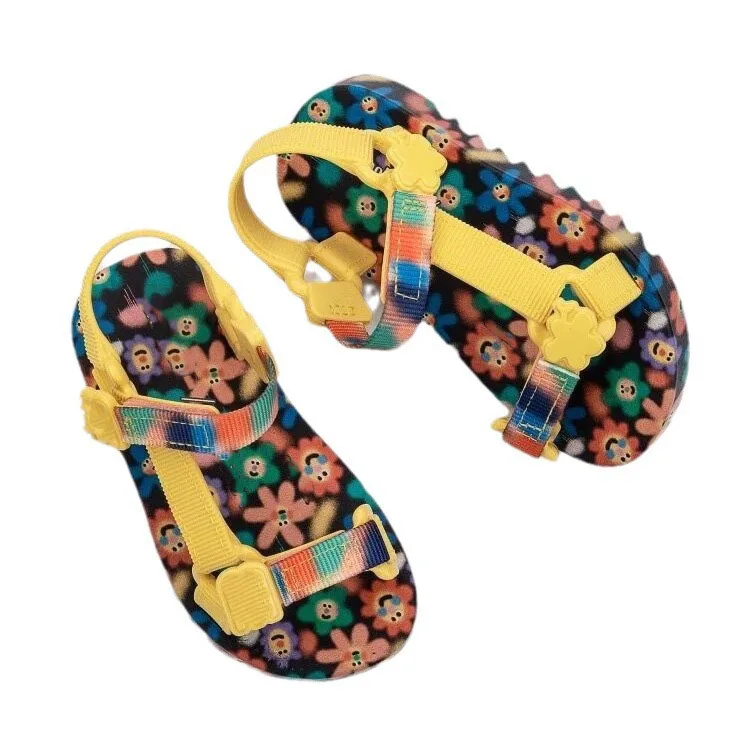 Sandali open-toe per bambini scarpe casual leggere in gelatina