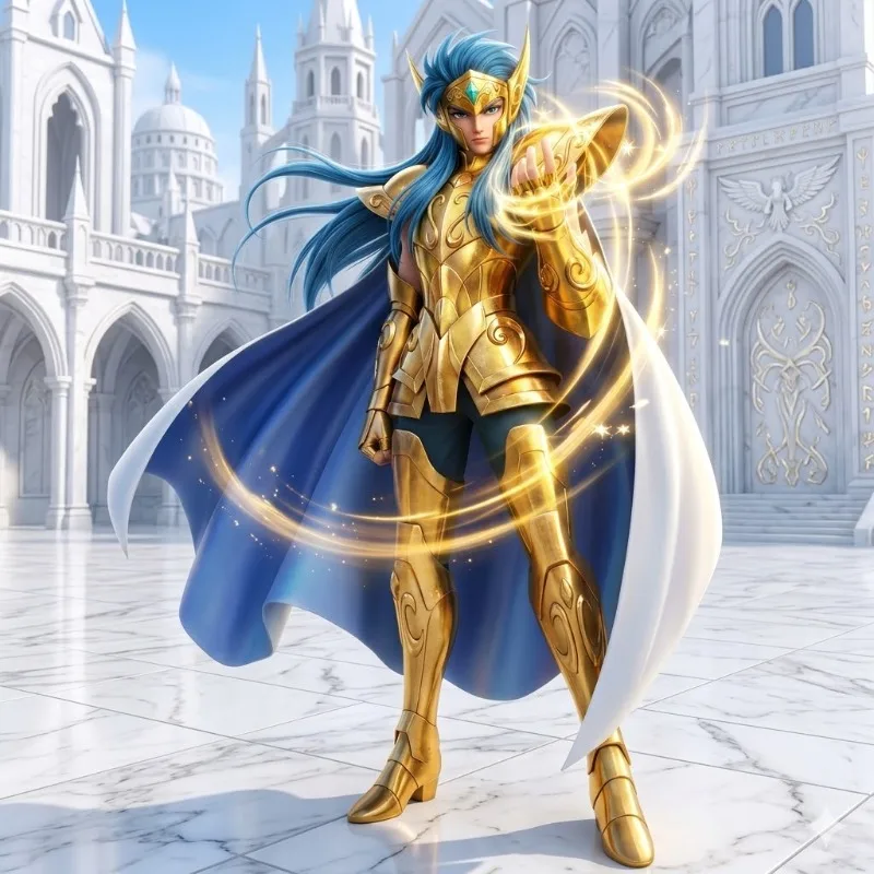 [Envío en 9H] Nuevo en Stock MST MetalModel Saint Seiya Myth Cloth EX Aquarius Camus 3.0 Plus Figura de Acción Caballeros del Zodíaco