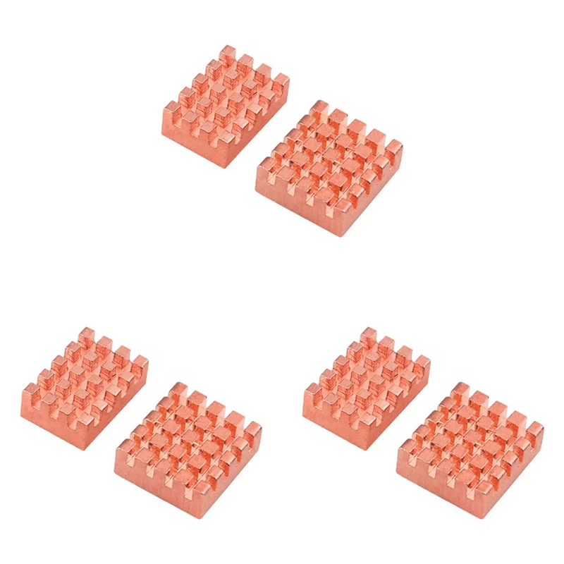 SQPP-6X لـ Orangepi Orange Pi Zero 2 واط من النحاس النقي بالوعة الحرارة لوحدة المعالجة المركزية Orangepi اللوحة الأم تبريد أحواض حرارية متعددة الوظائف