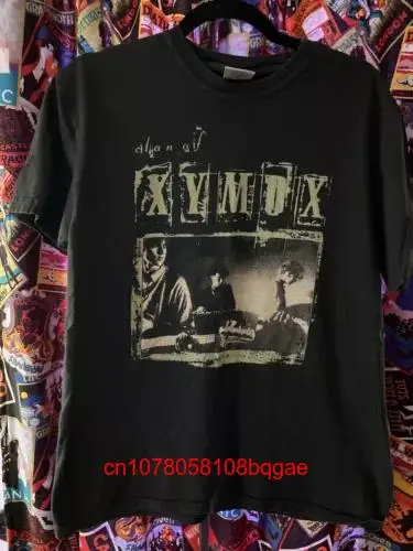 Clan of Xymox Comfort Colors Darkwave New Wave T Shirt Sz M Band Goth 4AD long or short sleeves