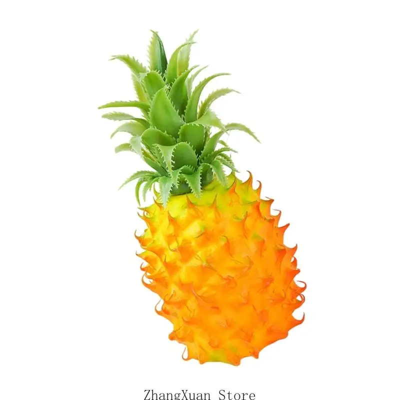 Künstliche Fruchtmodellsimulation, strukturierte Ananas-Dekoration für Schaufenster, Raumarrangements und Fotoszenen-Nutzung – Detail 7