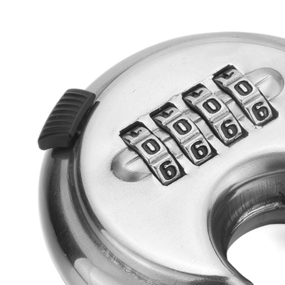 

Portable Combination Lock Padlock Stainless Steel Anti Theft Coded Lock Resettable Password Travel Luggage Suitcase Door Locker