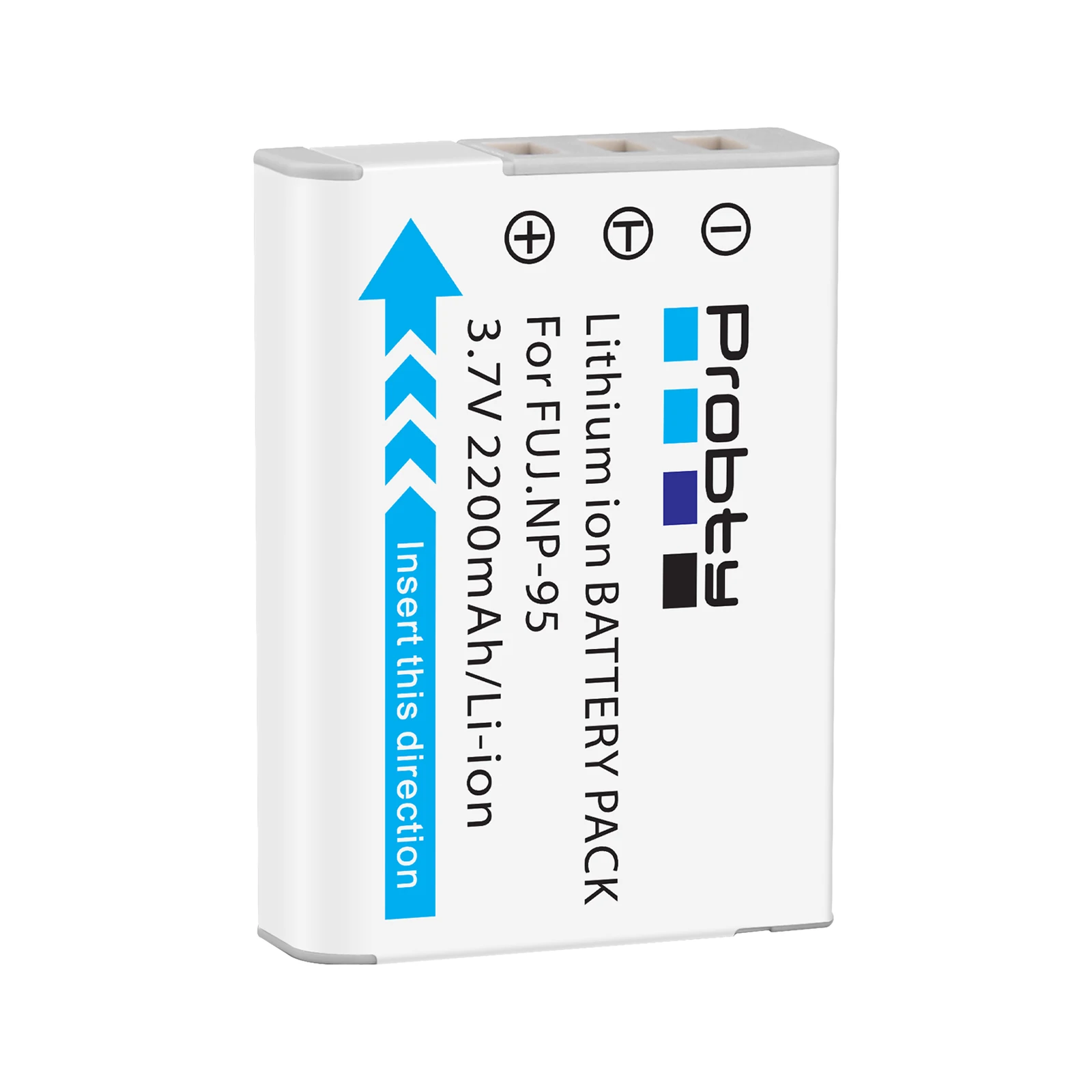 Probty 1 Cái NP-95 NP95 DB-90 Pin Dùng Cho Máy Ảnh Fujifilm X30 X100 X100S X100T X-S1 FinePix F30 FinePix F31 Fd F31f thật 3D W1