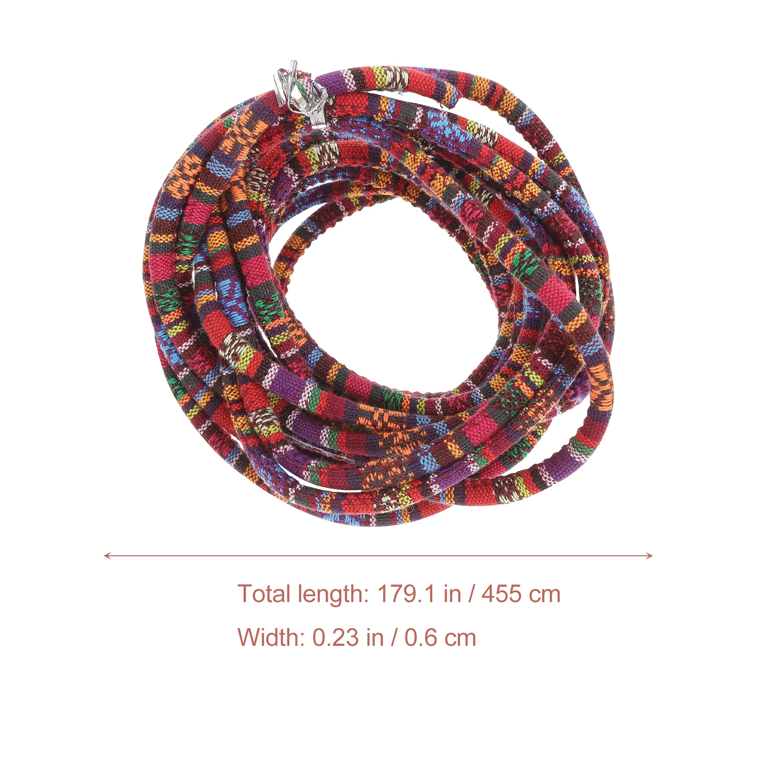 5 Yards Pack 6Mm Core Cotton National Wind Bohemian For Wall Home Decor Diy Tapestries Sofa Bed Table Cotton Rope Handmade